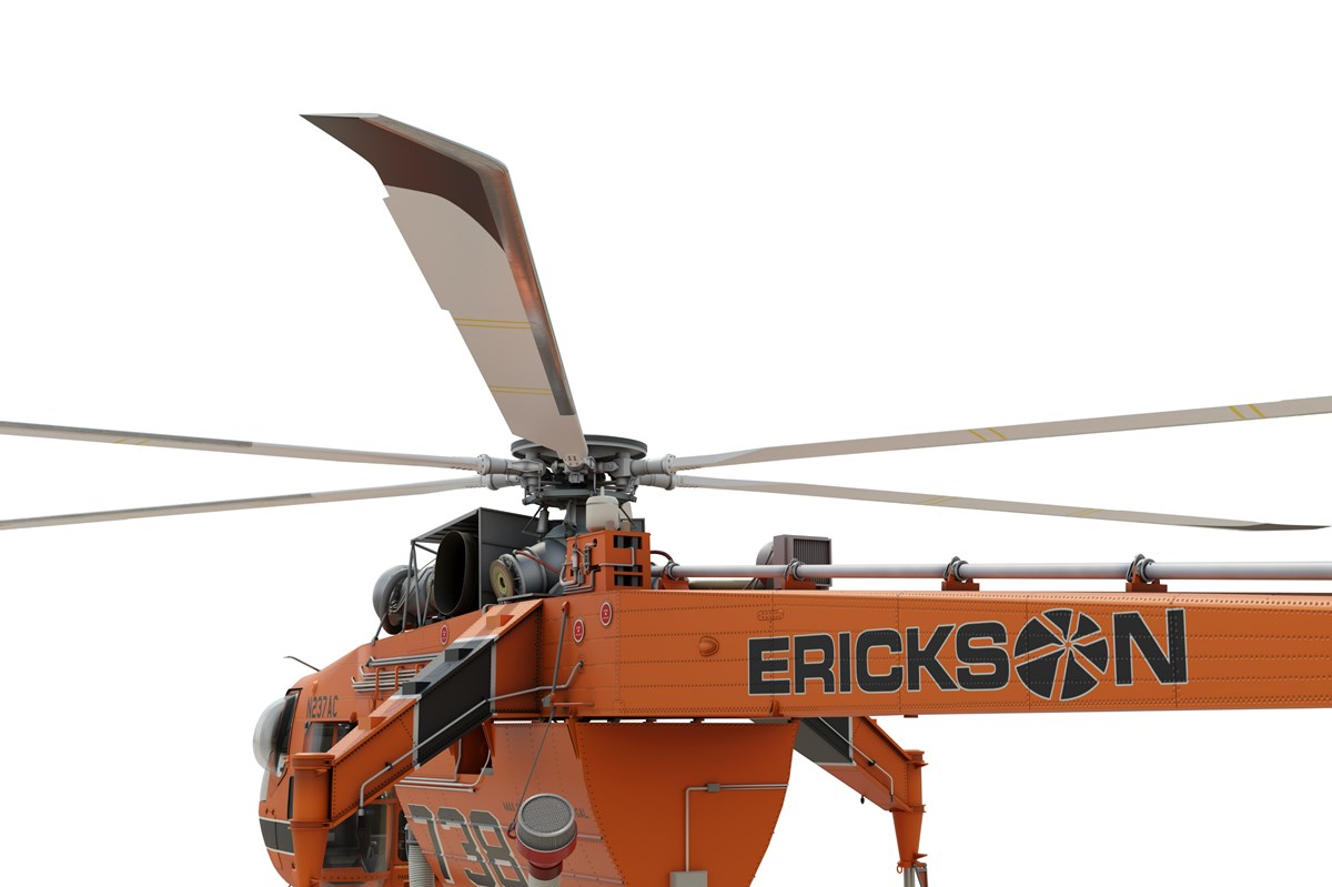 Erickson rotor blade
